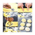 thumbnail image 3 of Ensemble de Coupe-Raviolis, Fabricant de Tampons à Raviolis avec Manche en Bois pour Raviolis, Pâtes, Lasagnes, Raviolis, Pierogi, 3 of 6