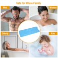 thumbnail image 4 of BPA-Free Non-Slip Anti-Bacterial Bath Mat with Suction Cups, 4 of 5