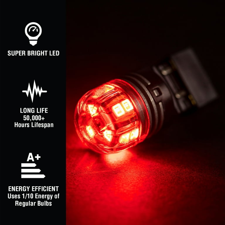 Pilot Automotive 7443 LED Flashing Brake Light, Pack of 2