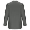 thumbnail image 4 of Linen Shirts for Women 2026 Summer Casual Button Down V Neck Short Sleeve Tops Comfy Trendy Business Work Blouses, 4 of 6