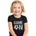 thumbnail image 4 of Tstars - Game On! Gift for Soccer Lover / Player Toddler Jersey T-Shirt 2T Wow pink, 4 of 5
