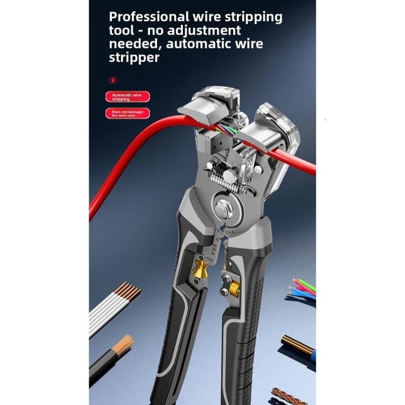 CEORPER Heavy Duty Automatic Wire Stripper Crimper For 0.2-10mm² Electrical Wire