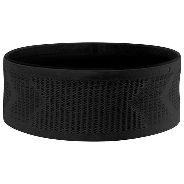 Cinturón para correr, riñonera para correr, soporte para teléfono para correr, riñonera, bolsa elástica para cinturón de almacenamiento para caminar, Negro