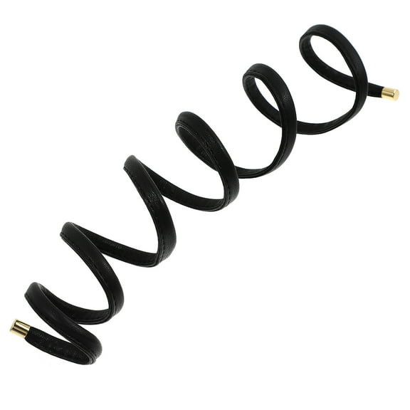 YEAHIBABY 1Pc Black Hair Tie with Flexible Wire for Shaping Unique Hair Styles
