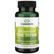 Swanson Full Spectrum Oat Straw 400 mg 60 Capsules