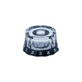 thumbnail image 3 of Perillas de guitarra eléctrica XIYANGJUAN Clear Black para PRS SG LP, 3 of 7