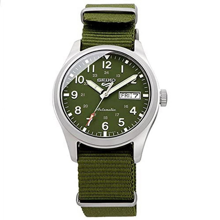 Seiko 5 Sports Automatic Green Men\'s SRPG33K1 Dial Watch