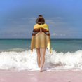 thumbnail image 2 of Gato Gruñón Toalla de playa de secado rápido con diseño temático, regalo para mujeres y niñas, ideal para cumpleaños, fans, amantes de la música, uso en la playa o al aire libre,78*180cm, 2 of 6