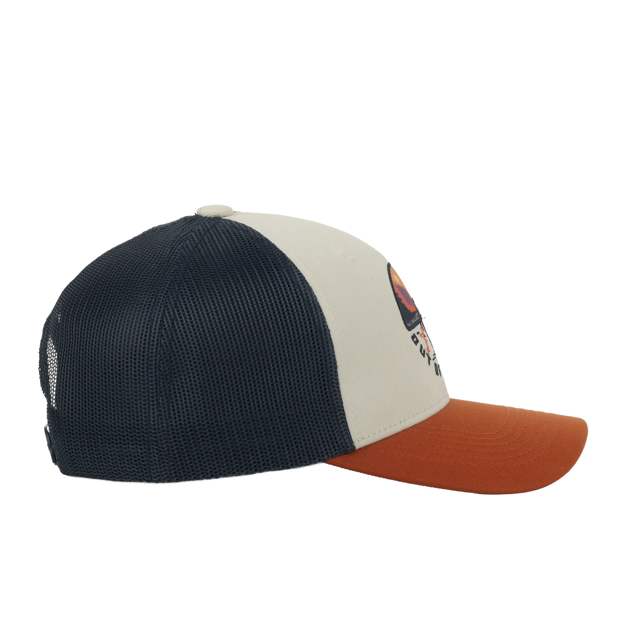 Outdoor Cap Out of Office Fishing Cap – Mid Profile Structured Snapback, One Size, Ivory