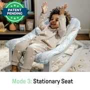 Ingenuity Keep Cozy 3-in-1 Vibrating Infant & Toddler Baby Bouncer and Rocker Chair, Gray