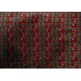 thumbnail image 4 of oneOone Cotton Silk Fabric Leaves & Floral Block Printed Fabric 1 Yard 42 Inch Wide, 4 of 4