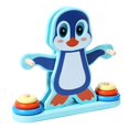 thumbnail image 3 of Juguete de equilibrio de pingüino de madera, juguete apilable, bloques de equilibrio, juguetes de madera para guardería, 3 of 8