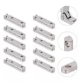 thumbnail image 2 of 10pc 90 Degree Hinges L-shaped Spring Hinge Zinc Alloy Furniture Hinge For Wooden Box Jewellery Case Cabinet Fittings Hardware, 2 of 10