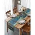 thumbnail image 3 of Burlap Table Runner 48 Inches Long, Natural Forest Trees Wild Elk Non-Slip Kitchen Table Runners for Dining Room Everyday Use Party Table Decorations Nature Scenery, 3 of 9