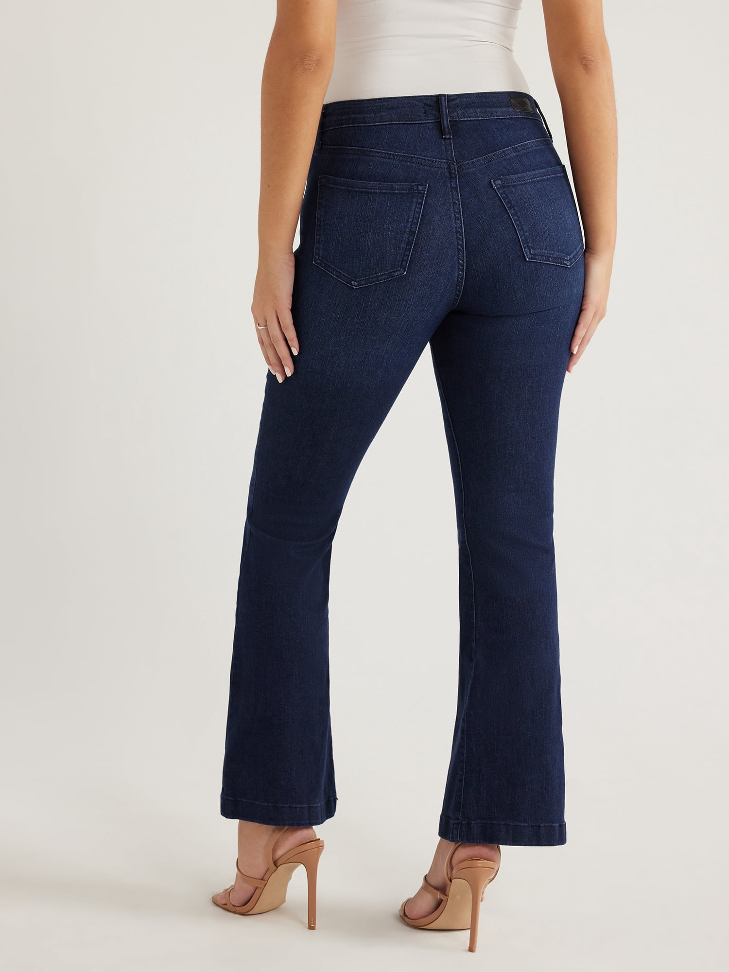 Sofia Jeans Women's Melissa Flare High Rise Jeans, 31.5" Inseam, Sizes 00S-22S