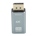 thumbnail image 2 of Displayport To HD Multimedia Interface Adapter, Male To Female Professional 4K HD Multimedia Interface Adapter 1080P 120Hz  For TV For Display, 2 of 8