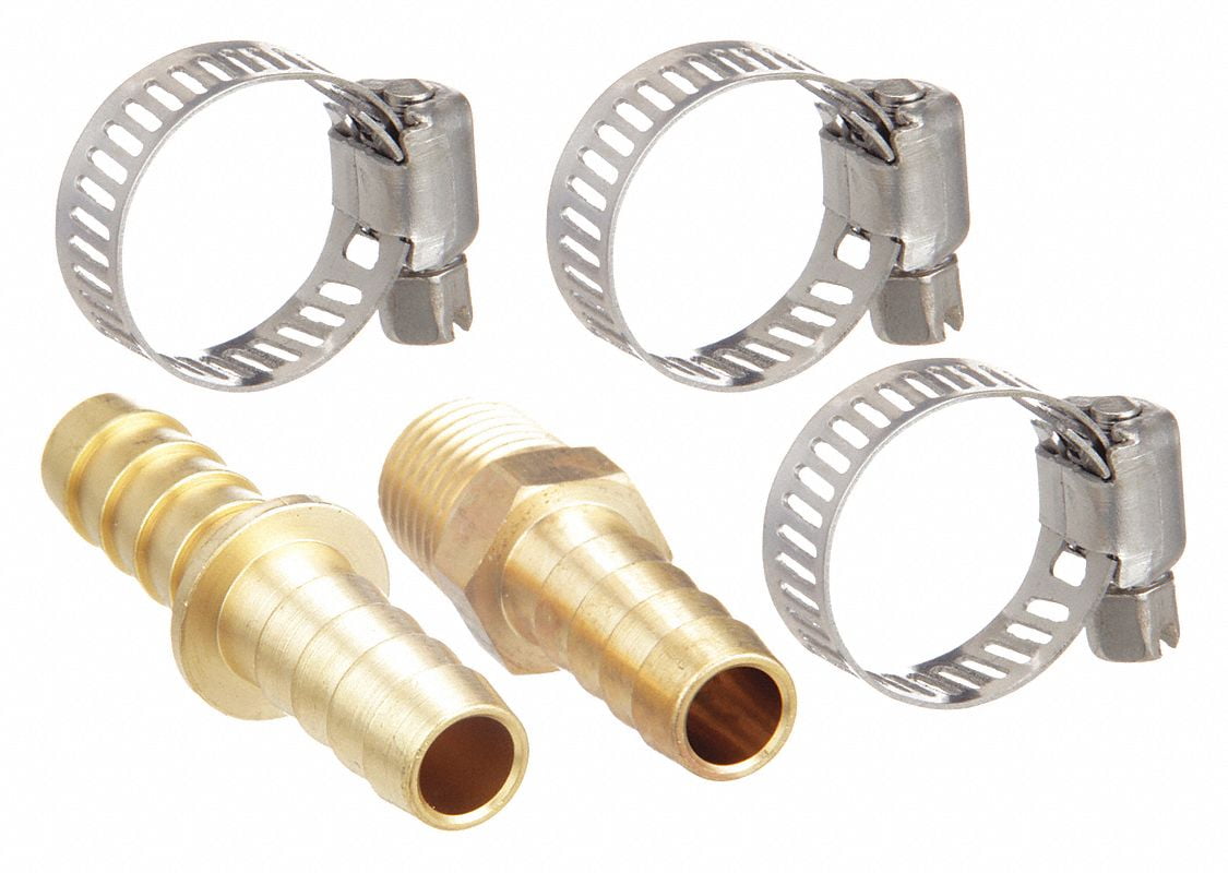 Legacy Hose Repair Kit,Brass,3/8 In. HAWA A1662KBGGRA