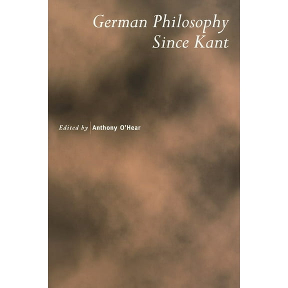 Royal Institute of Philosophy Supplement German Philosophy Since Kant, Book 44, (Paperback)