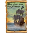 thumbnail image 5 of Pirate Ship, Lantern Press, Premium Playing Cards, 52 Card Deck with Jokers, USA Made, 5 of 5