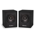 thumbnail image 1 of Electrohome Huntley - Altavoces de estantería alimentadas con amplificador integrado y controladores de 3 pulgadas para tocadiscos, TV, PC y transmisión de música inalámbrica con Bluetooth 5, RCA y, 1 of 5