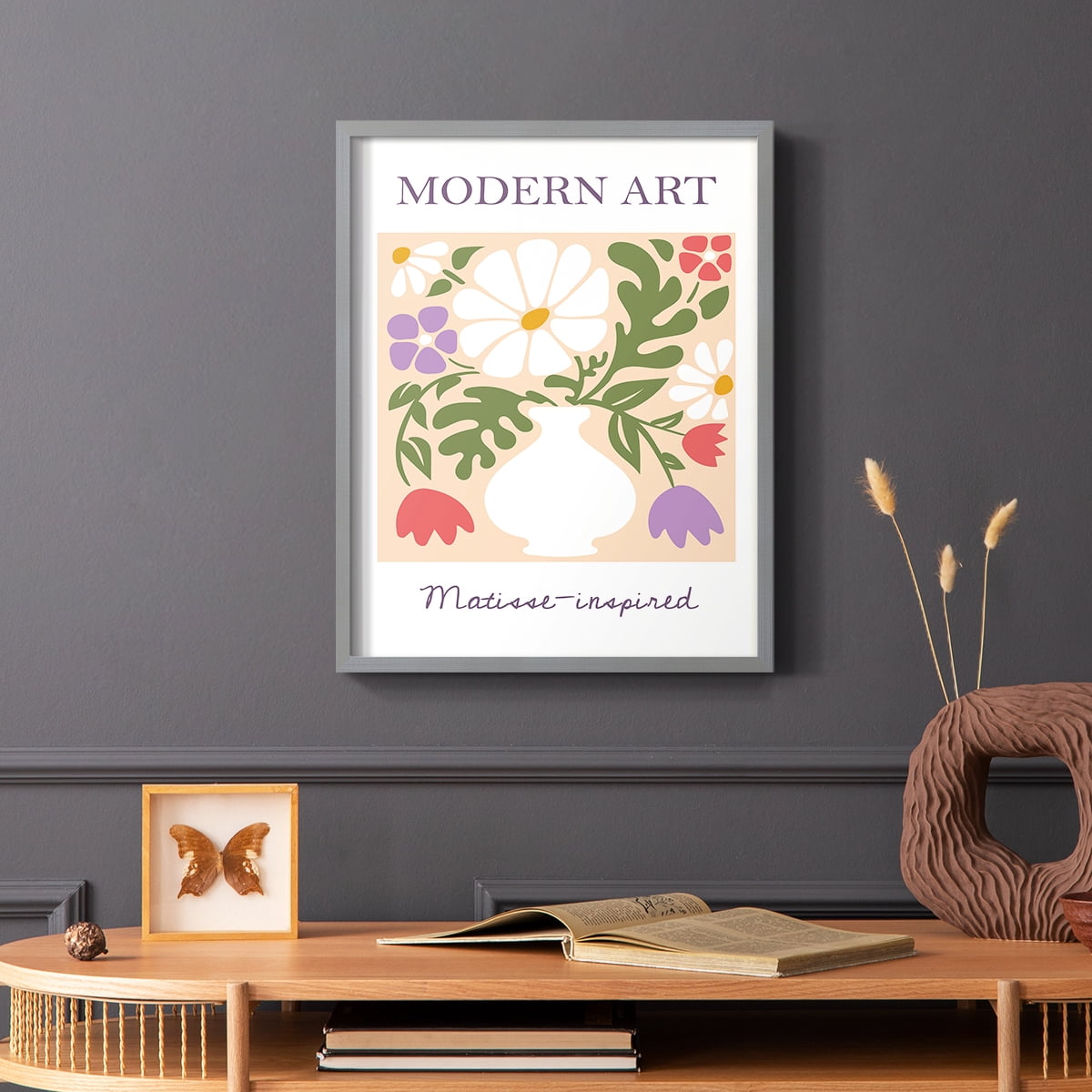 Matisse LXI Framed Print - Solid Wood