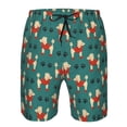thumbnail image 3 of Pofeuu Cartoon Poodle Dog Prin Men's Swim Trunks Quick Dry Bathing Suit Swimming Board Shorts Mesh Lining Beach Swimwear-3X-Large, 3 of 6