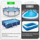 thumbnail image 5 of Luces nocturnas impermeables para piscinas, luces solares LED para piscinas elevadas - Accesorios para piscinas impermeables - Luces solares LED para exteriores, accesorios de decoración para piscina, 5 of 5