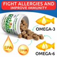 thumbnail image 4 of Golosinas para perros con omega 3 BARK&SPARK 360, aceite de pescado para perder pelo, 4 of 7