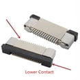 thumbnail image 3 of 10 piezas FPC FFC conector 0,5 mm 1,0 mm AWM 20624 80C 60V VW-1 cable plano PCB 4/5/6/7/8/10/12/14/16/18/20/26/30/32/36/40/50/60 pines, 3 of 5