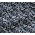 thumbnail image 5 of oneOone Viscose Jersey Fabric Check Kasuri Decor Fabric Printed BTY 60 Inch Wide, 5 of 5