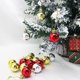 thumbnail image 5 of 12 bolas de Navidad de 3 cm para árbol de Navidad, adornos colgantes con purpurina, decoración para el hogar, regalo de Año Nuevo, 5 of 5
