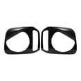 thumbnail image 4 of Zorion 2x Front Headlight Trim Covers High Performance Decoration Accessories Headlamp Black, 4 of 9