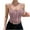 Pink, variant on Spring Tops for Women Womens Tank Tops $4.98 Fashion Women Hollow Out Round-Neck Camisoles Vest Ladies Solid Slim Short Tops