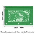 thumbnail image 2 of Unique Bargains Pencil Case for 3 Ring Binder with Smooth Zipper Green, 2 of 7