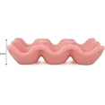 thumbnail image 3 of Ceramic Egg Holder 6 Cups Porcelain Egg Tray Set Kitchen Restaurant Fridge Storage Decoration, 3 of 3
