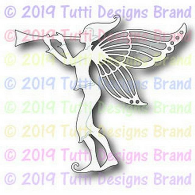 Tutti Designs - Dies - Fée Trompettiste
