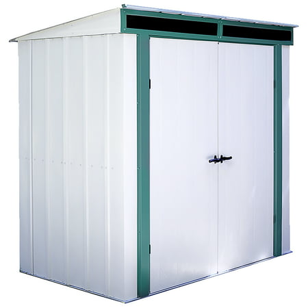 Euro-Lite 6 x 4 ft. Steel Storage Shed Pent Roof