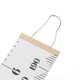 thumbnail image 2 of Kids Growth Chart Accurate Baby Height Growth Chart Ruler Removable Canvas Wall Hanging Measurement Chart for Home Classic White, 2 of 4