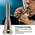 thumbnail image 3 of Instruments Mouthpiece,  Looking Trumpet Mouthpiece Durable  for Performance, 3 of 7