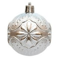 thumbnail image 5 of Luoshdecor Vintage Christmas Ball Ornaments，6Pcs Rustic Christmas Ball Ornaments Bronze for Indoor Holiday Xmas Decor 2.36 in, 5 of 6