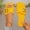 Yellow, variant on Gymvis Womens Beach Sandals Flat Slides Summer Vacation Open Toe Slippers for Women Size 5-10