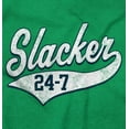 thumbnail image 2 of Slacker 247 Couch Potato Lazy Funny Crewneck T Shirts Boy Girl Teen Brisco Brands S, 2 of 6