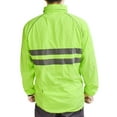 thumbnail image 2 of Men Windproof Hooded Cycling Jacket Breathable High Visibility Reflective Bike Bicycle Riding Sports Coat Jacket, 2 of 8