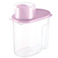 thumbnail image 1 of Cereal Dispenser Storage Box Plastic Food Cereal Grain Bean Rice Container Case Kitchen Bottles And Jars 2.5L/1.9L #1, 1 of 8