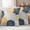 Ginger yellow, variant on Yellow Blue Sunflowers Outdoor Waterproof Throw Pillow Covers 18x18 Set of 2, Boho Retro Floral Rustic Blossom Decorative Pillowcases Cushion Pillowcase for Couch Sofa Patio Outside Pillow Protector