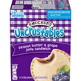 Smucker's Uncrustables Peanut Butter & Grape Jelly Sandwich, 20 oz, 10