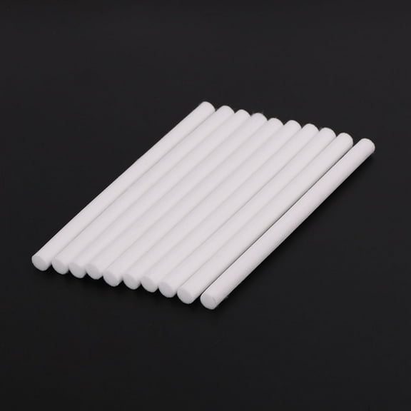 UNTERING Humidifier Cotton Swab 10pcs 8*130mm Humidifiers Cotton Swab for USB Air Ultrasonic Humidifier