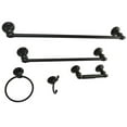 thumbnail image 1 of Ensemble de Quincaillerie de Bain Collection 5 Pcs Provenence Barre de Serviette, Bronze Huilé, 1 of 1