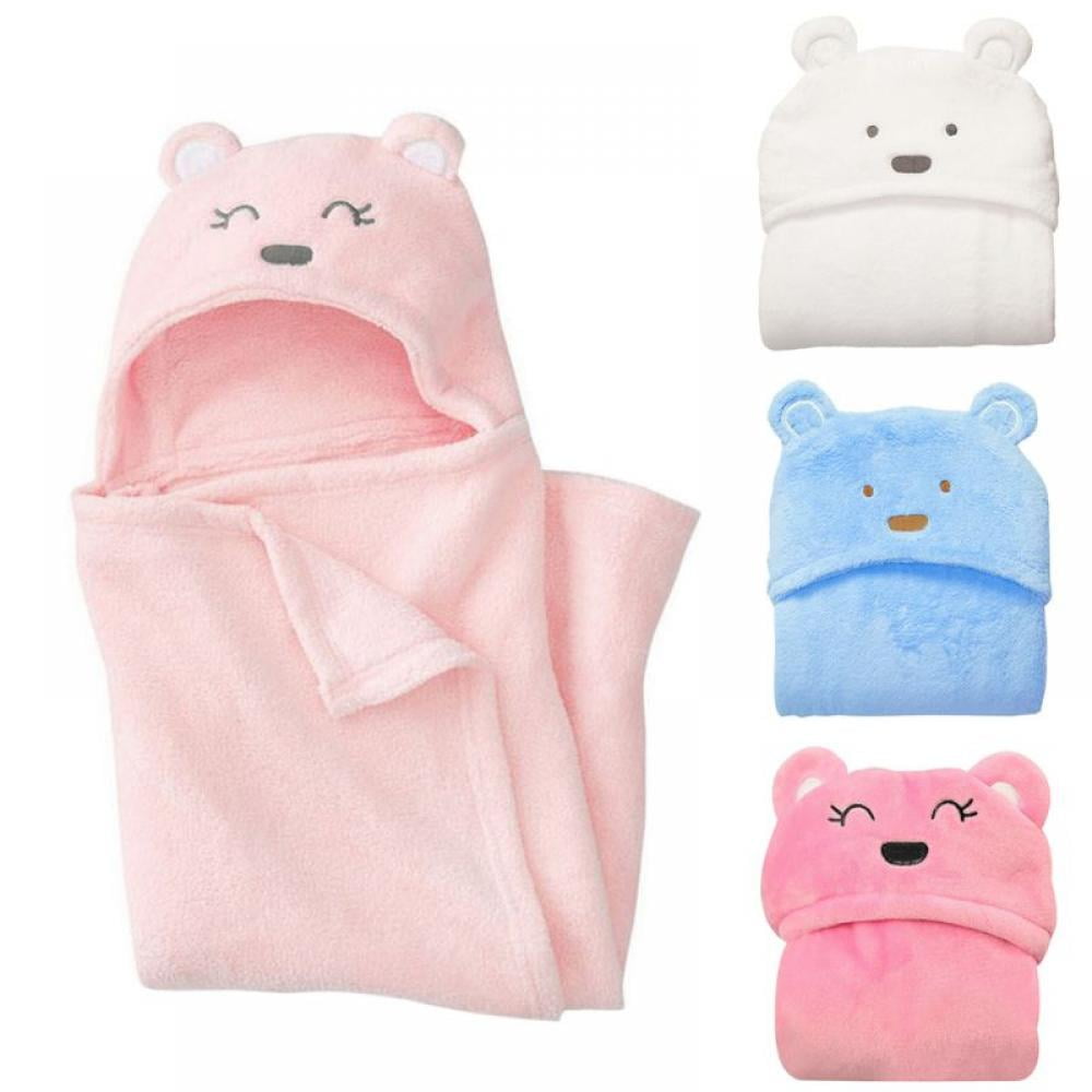 Bear Ears, Blue PurrfectZone Large Ultra Soft Bamboo Hooded Towels for Kids and Toddlers 