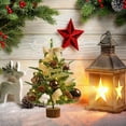 thumbnail image 4 of Mouliraty Tabletop Christmas Tree, 1.47ft/45cm Mini Xmas Tree with Ornaments, Xmas Home Decor, Christmas Decorations for Home & Office, 4 of 7